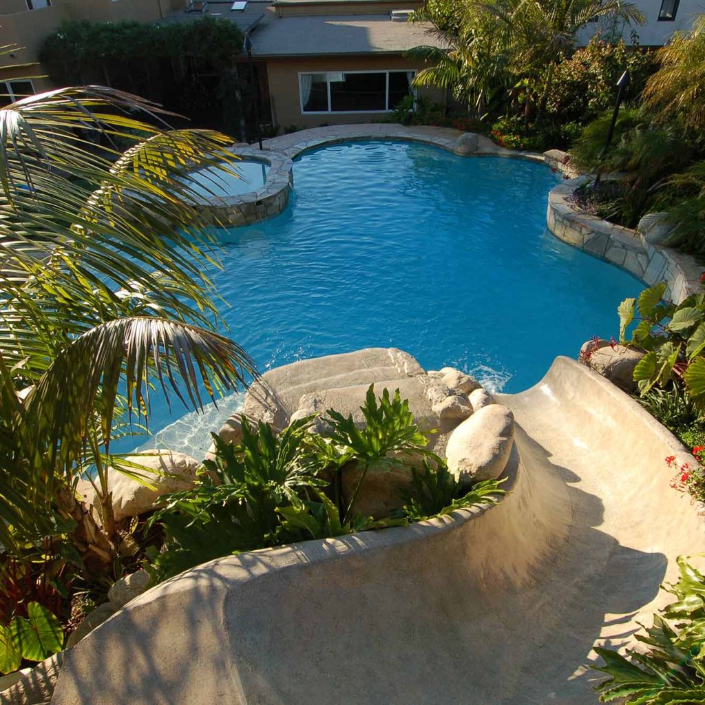 Great landscaping can enhance your pool.
